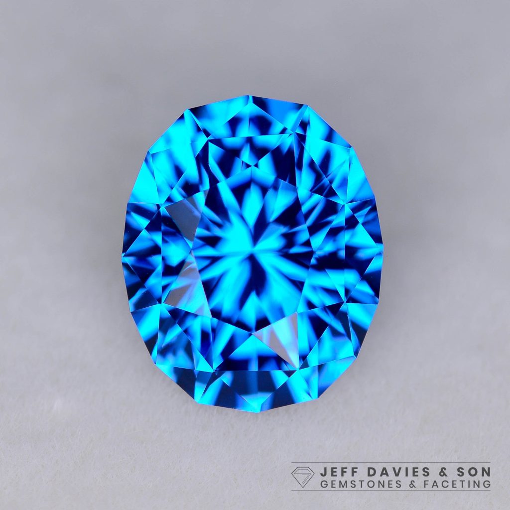 Lab Blue Spinel Flame Fusion 2.69ct Jeff Davies & Son Gemstones