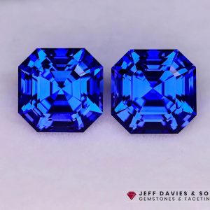 Lab Vivid Cobalt Spinel  - 11.55tcw - 9.9mm matching pair