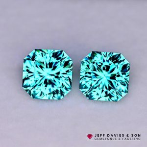 LAB Blue Green (Paraiba Colour) Garnet YAG  -  Yttrium Aluminum Garnet - Pulled Czochralski - 6.84tcw