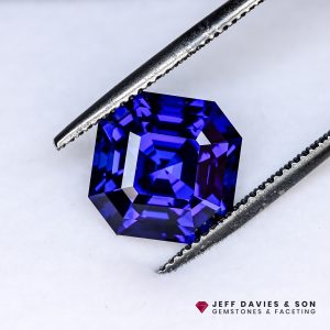Lab Royal Blue Sapphire - Pulled Czochralski - 7.68ct
