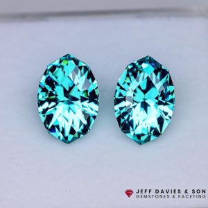 LAB Blue Green (Paraiba Colour) Garnet YAG  -  Yttrium Aluminum Garnet - Pulled Czochralski - 15.57tcw