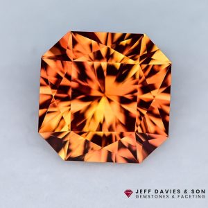 Lab Orange Sapphire - 6.64ct