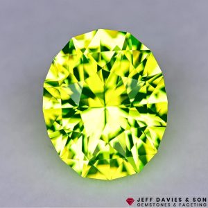 Lab Lumo Garnet LuAG - Lutetium Aluminum Garnet - Pulled Czochralski - 7.84ct