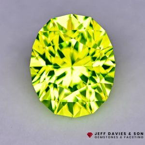 Lab Lumo Garnet LuAG - Lutetium Aluminum Garnet - Pulled Czochralski - 6.97ct