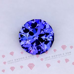 Lab Grown Royal Blue Sapphire Pair  - Pulled Czochralski - 1.38ct