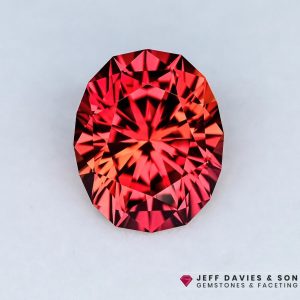 Lab Red/Orange Sapphire - 5.91ct