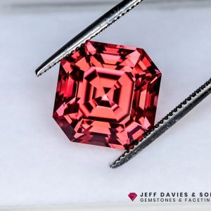 Lab Padparadscha  Sapphire - Pulled Czochralski - 18.14ct
