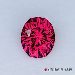Lab Hot Red Ruby - Pulled Czochralski - 2.96ct