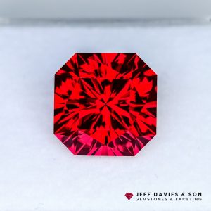 Lab Hot Red Ruby - Pulled Czochralski - 20.01ct