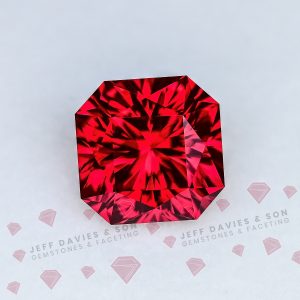 Lab Hot Red Ruby - Pulled Czochralski - 6.89ct