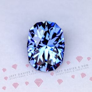 Lab Cornflower Blue Sapphire - Pulled Czochralski  - 5.82ct