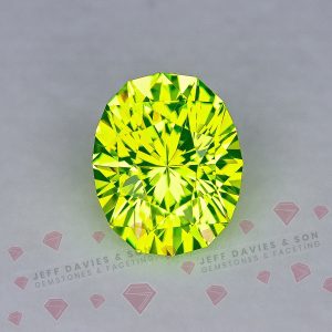 Lab Lumo Garnet LuAG - Lutetium Aluminum Garnet - Pulled Czochralski - 6.86ct