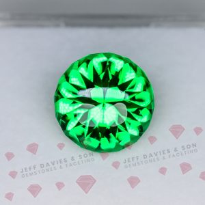 LAB Vanadium YAG - Yttrium Aluminum Garnet ( Buff Top ) - Pulled Czochralski - 18.51ct