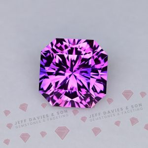 Lab Purple/Blue  Sapphire - 4.12ct