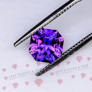 Lab Purple/Blue  Sapphire - 3.34ct