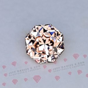 Lab Peach Sapphire - 3.01ct