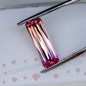 Lab Peach/Pink  Sapphire - 6.72ct