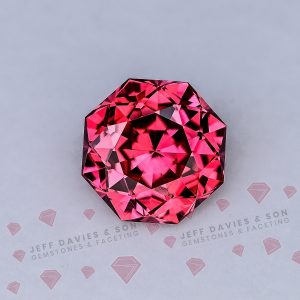 Lab Strawberry  Peach Sapphire - 4.15ct