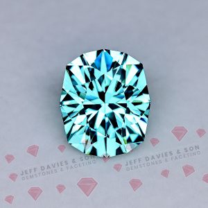 LAB Blue Green (Paraiba Colour) Garnet YAG  -  Yttrium Aluminum Garnet - Pulled Czochralski - 5.94ct