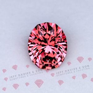 Lab Padparadscha  Sapphire - Pulled Czochralski - 5.75ct