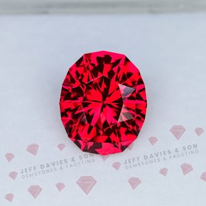 Lab Hot Red Ruby - Pulled Czochralski - 9.23ct