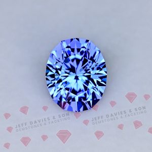 Lab Cornflower Blue Sapphire - Pulled Czochralski  - 2.94ct