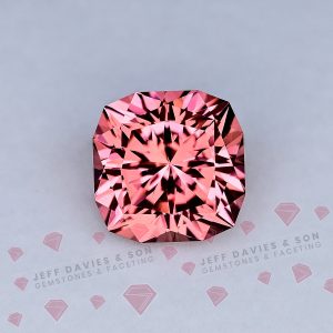 Lab Padparadscha  Sapphire - Pulled Czochralski - 4.75ct