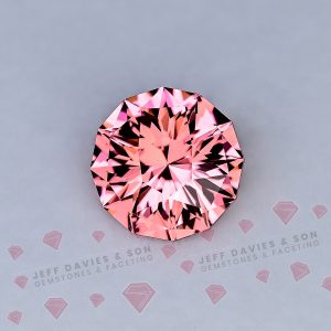 Lab Padparadscha  Sapphire - Pulled Czochralski - 2.71ct
